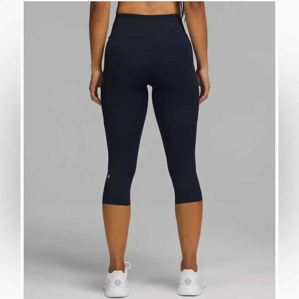 Lululemon Fast and Free High-Rise Crop 19” worn once